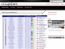 Tablet Screenshot of live4sport.net